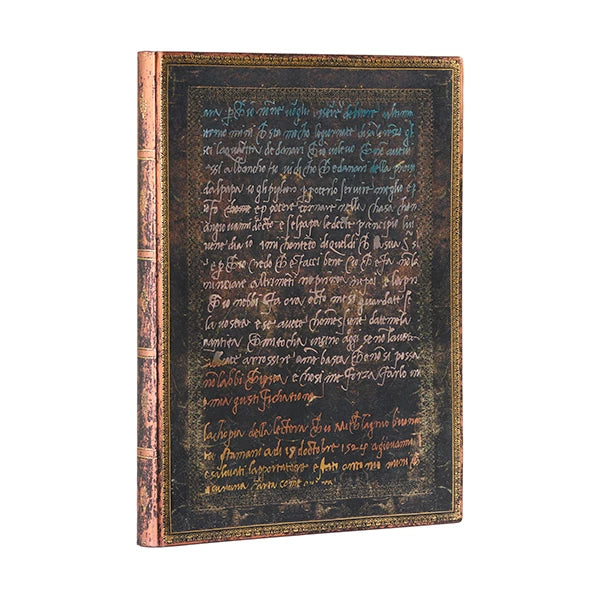 Paperblanks FLEXI Embellished Manuscripts -Michelangelo, Handwriting