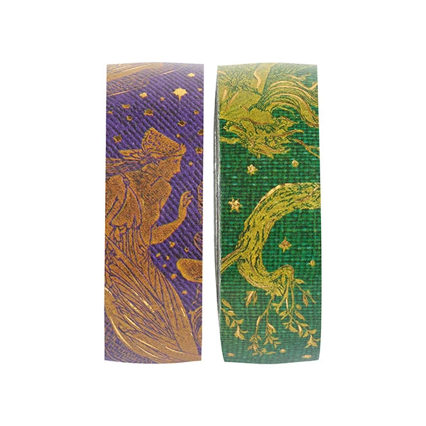 Paperblanks Washi Tape - Olive Fairy & Violet Fairy