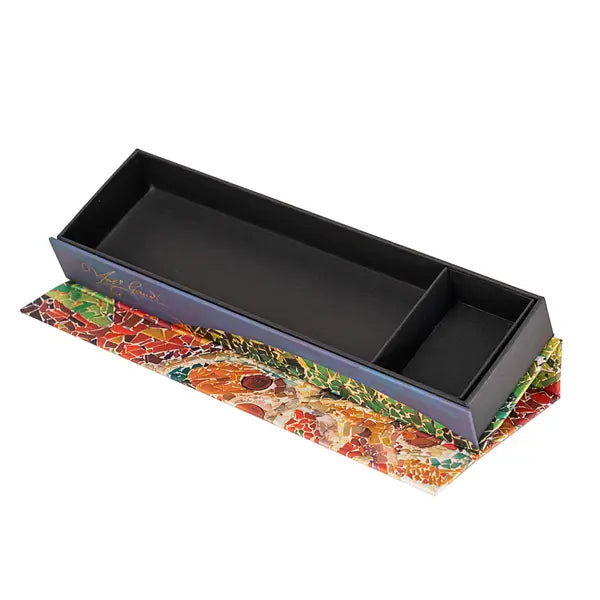 Paperblanks Pencil Case - Gaudi's Mosaics, Gaudi's Sun