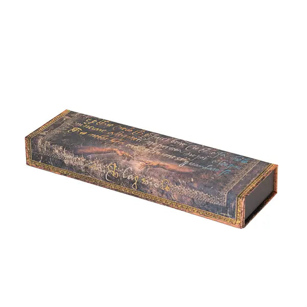 Paperblanks Pencil Case - Embellished Manuscripts, Michelangelo Handwriting