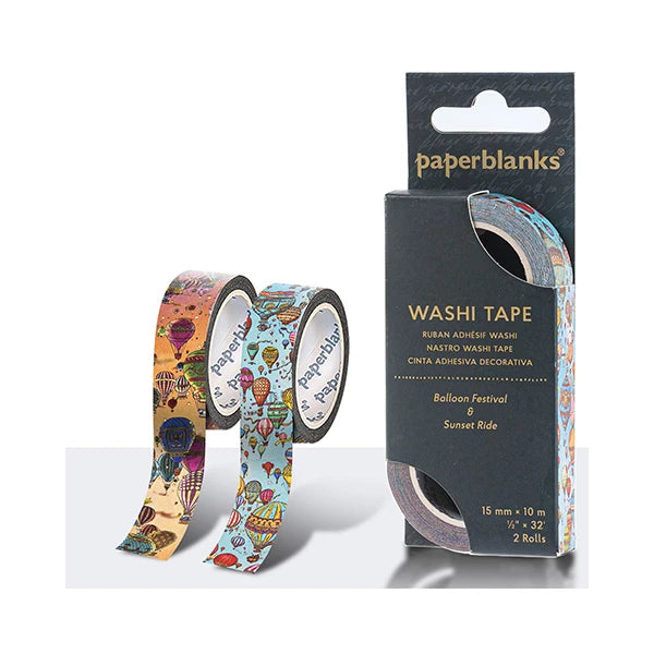 Paperblanks Washi Tape - Balloon Festival & Sunset Ride