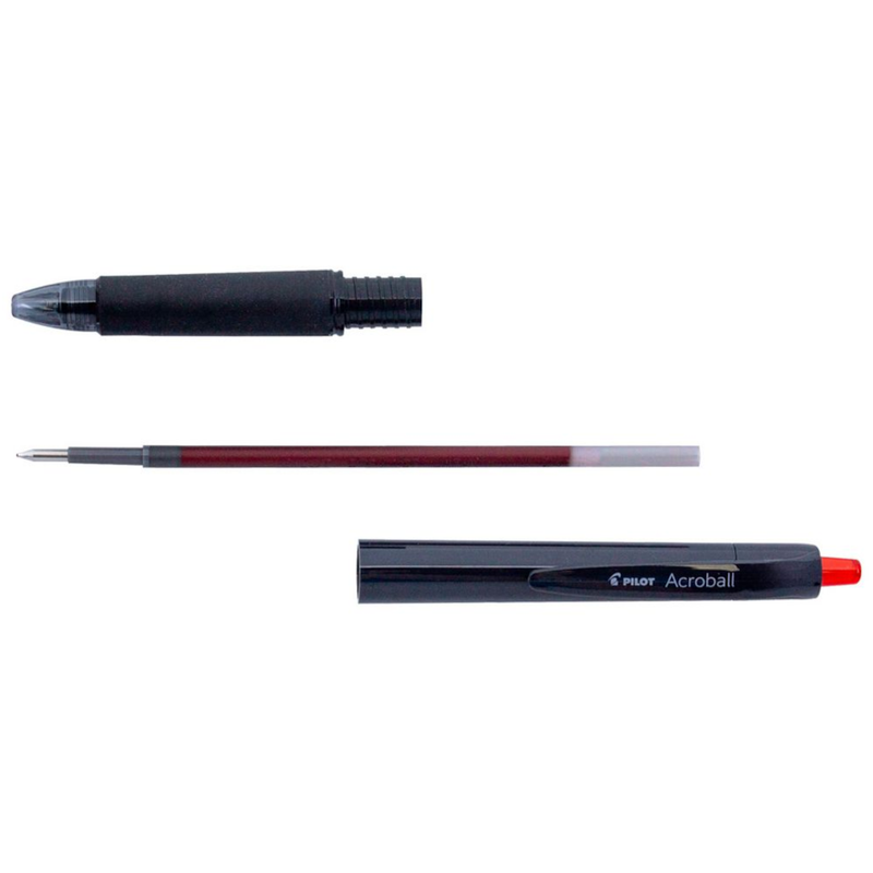 Pilot Acroball Ballpoint Pen 0.7mm - Red