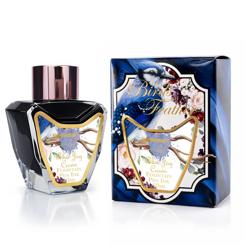 Van Dieman's Birds of a Feather ink - Blue Jay Crown 40ml