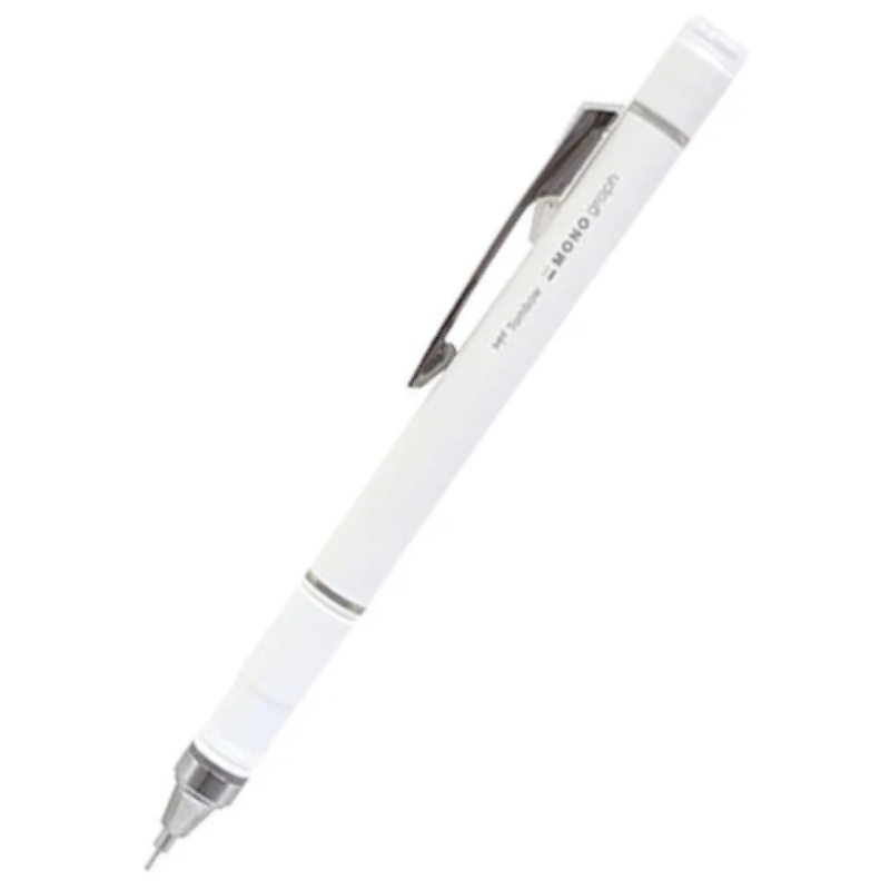 Tombow Mono Graph Grip Shaker Mechanical Pencil - Ivory 0.5mm