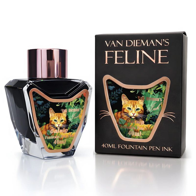 Van Dieman's Feline - Catnip Fountain Pen Ink 40ml