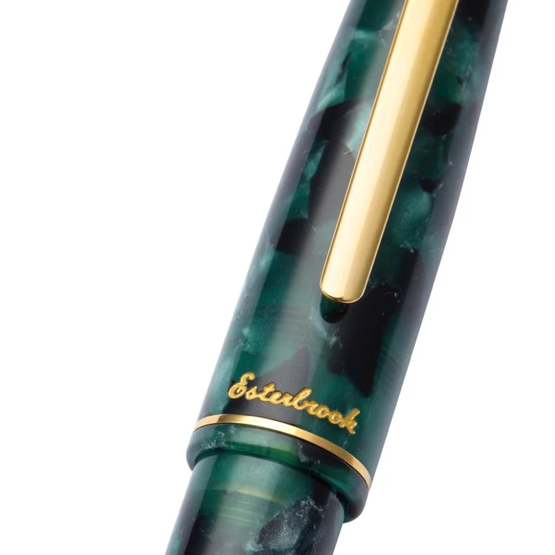 Esterbrook Estie Evergreen Fountain Pen - Gold Trim, Special Edition