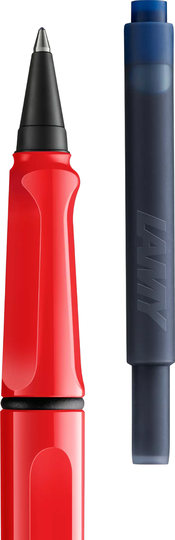 Lamy Safari Ink Cartridge Rollerball Pen - Red