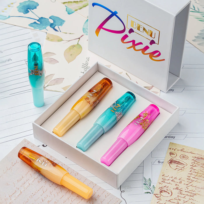 BENU Pixie Fountain Pen Set - Enchanted Pastels (Set of 3)