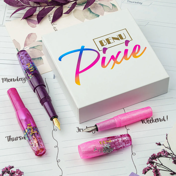 BENU Pixie Fountain Pen Set - Magenta Madness (Set of 3)