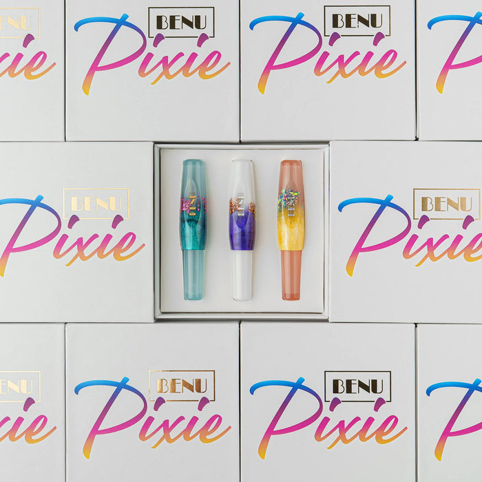 BENU Pixie Fountain Pen Set - Luminous Haze (Glow-In-The-Dark)(Set of 3)