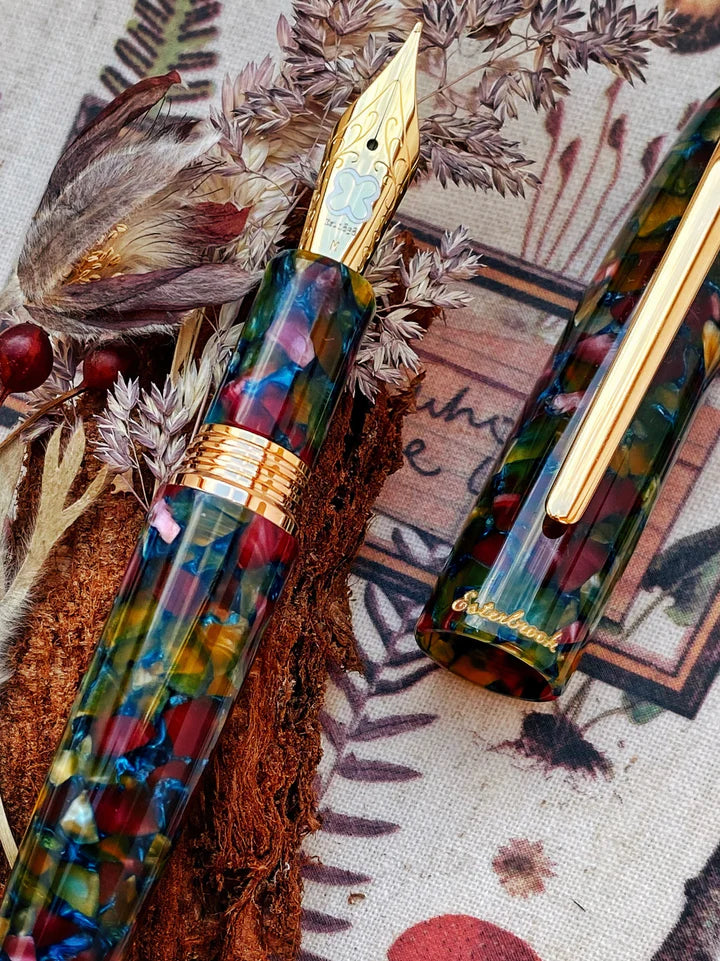 Esterbrook Estie Botanical Garden Fountain Pen - Gold Trim