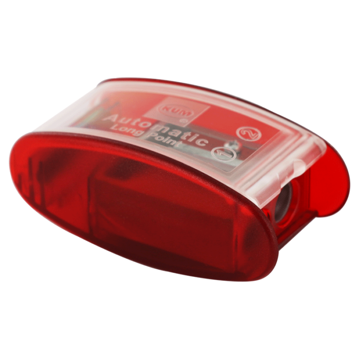KUM Long-Point Pencil Sharpener AS2 - Red