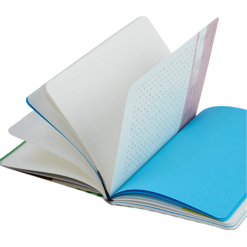 myPAPERCLIP Activity Journal Softcover A5 Notebook - Olive Green