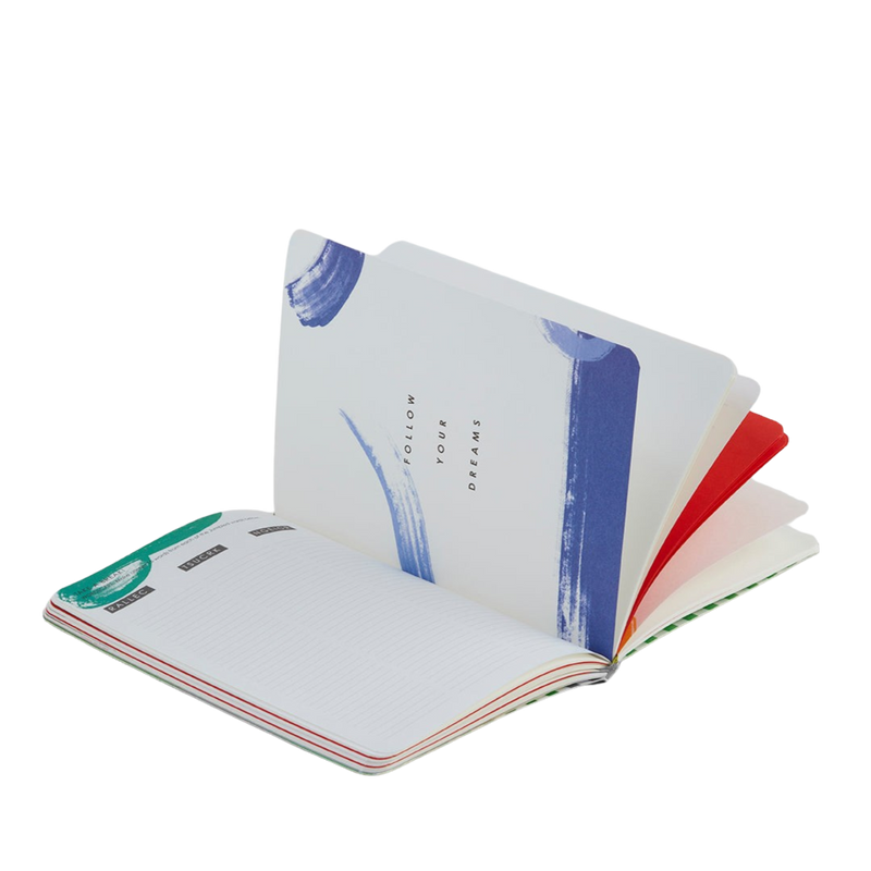 myPAPERCLIP Activity Journal Softcover A5 Notebook - Green