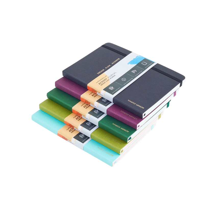 myPAPERCLIP Activity Journal Softcover A5 Notebook - Mint