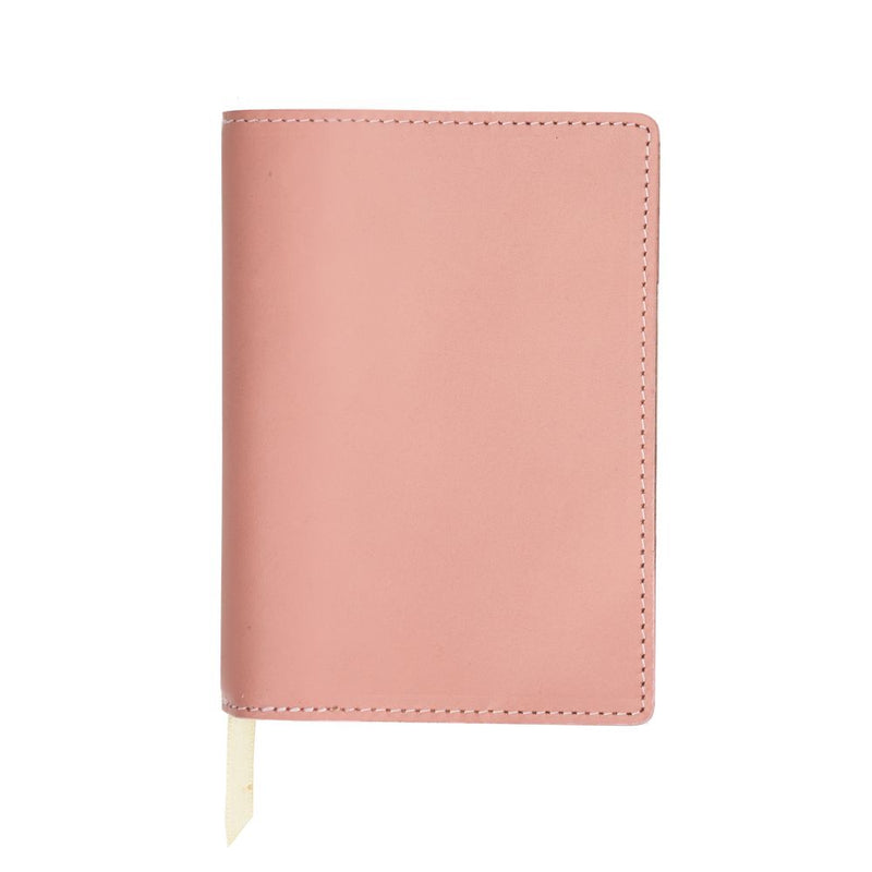 Apica Leather Notebook Jacket – A6, Dusky Pink