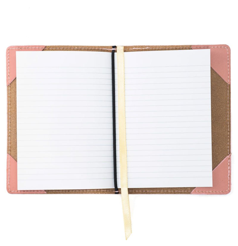 Apica Leather Notebook Jacket – A6, Dusky Pink
