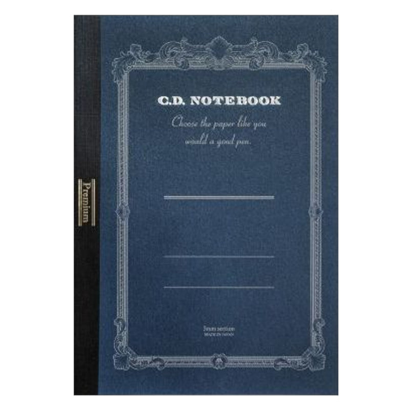 Apica Premium A6 Blue Lined Notebook, 192 pages