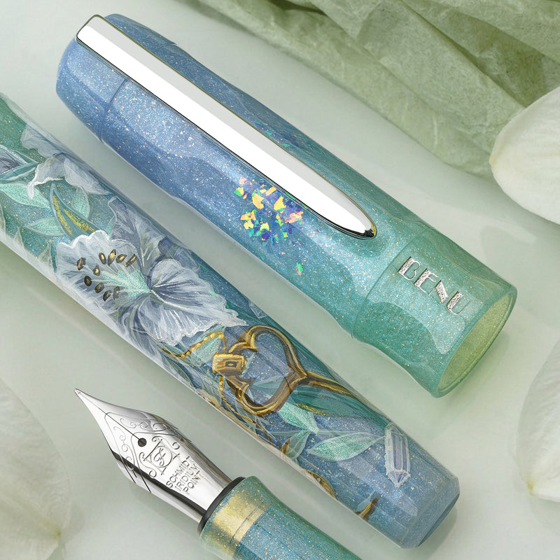 BENU Talisman Fountain Pen - White Lily