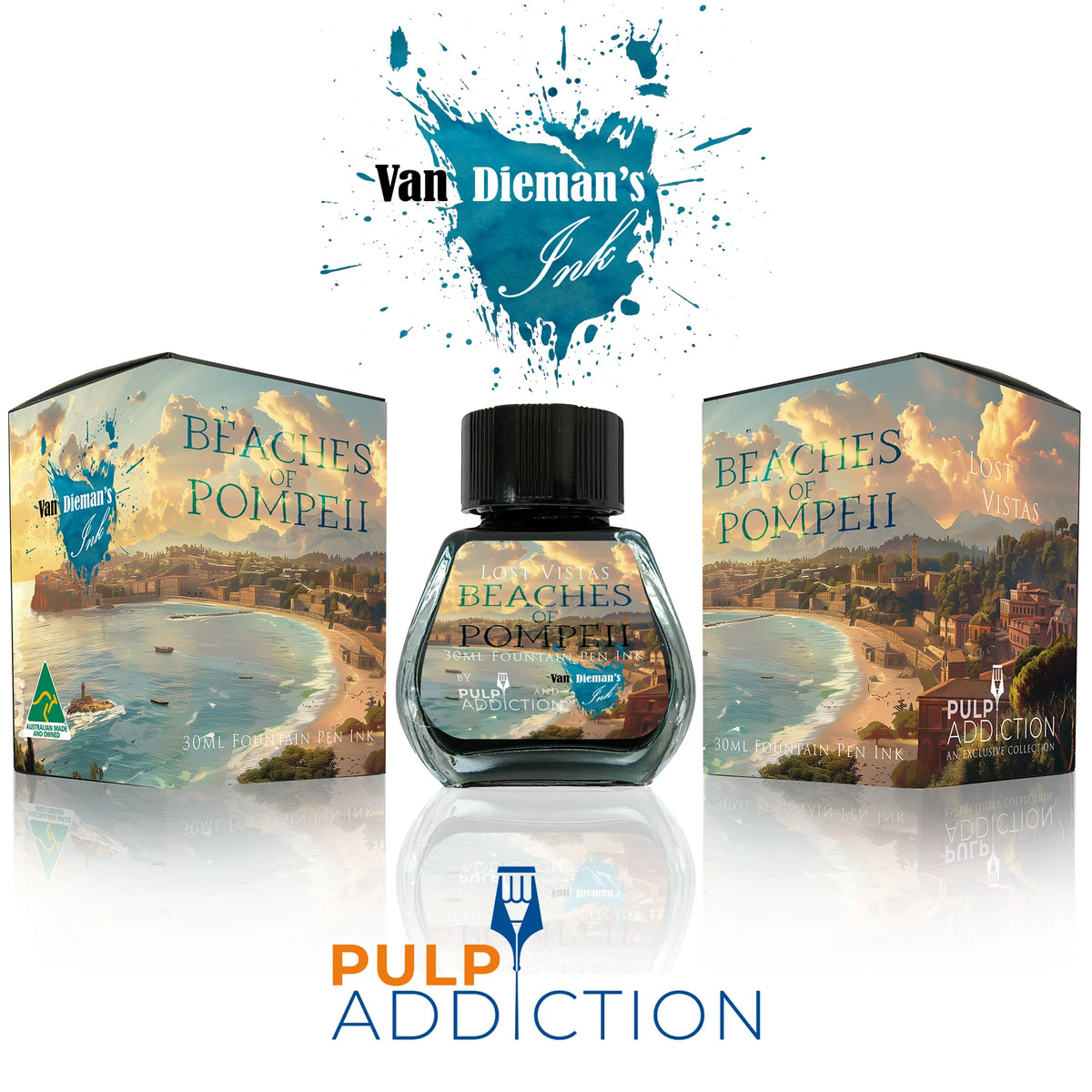 Van Dieman's Pulp Addiction Exclusive Ink - Lost Vistas - Beaches of P