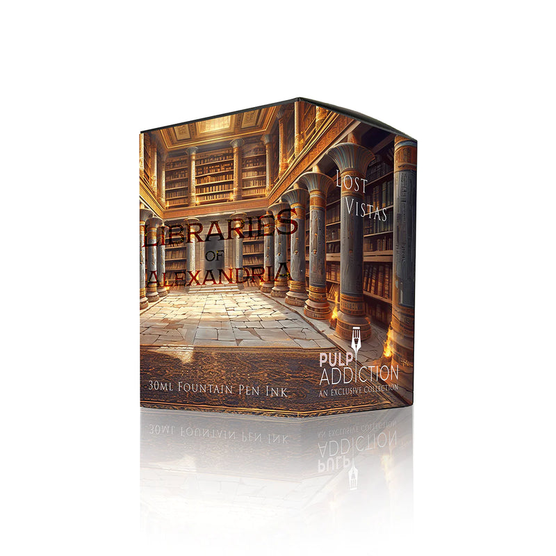 Van Dieman's Pulp Addiction Exclusive Ink - Lost Vistas - Libraries of Alexandria 40ml