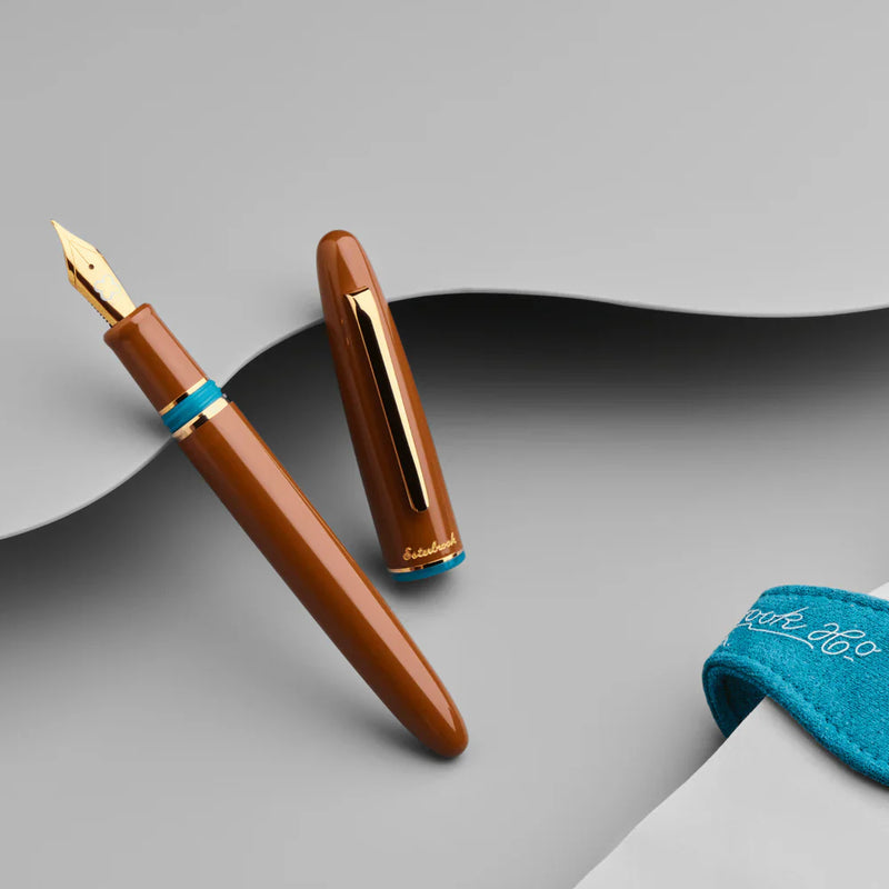 Esterbrook Estie Back to the Land Fountain Pen - Incredible Rock (Brown), Custom Nib