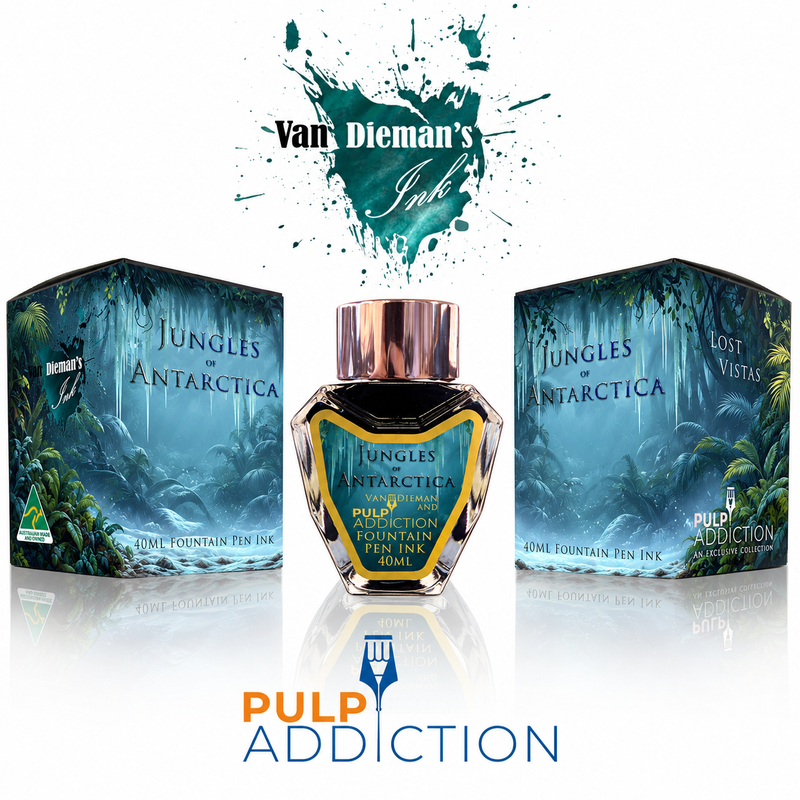 Van Dieman's Pulp Addiction Exclusive Ink - Lost Vistas - Jungles of Antarctica 40ml