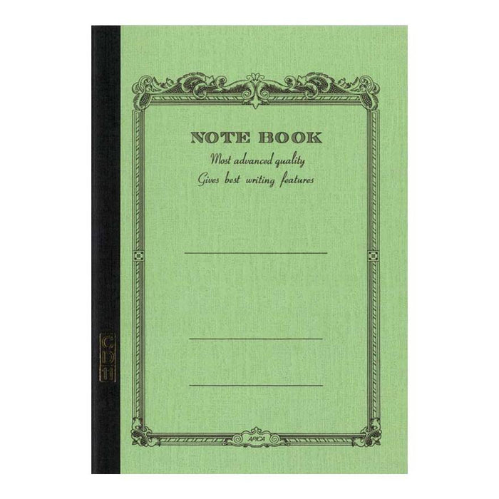 Apica A5 Green Lined Notebook