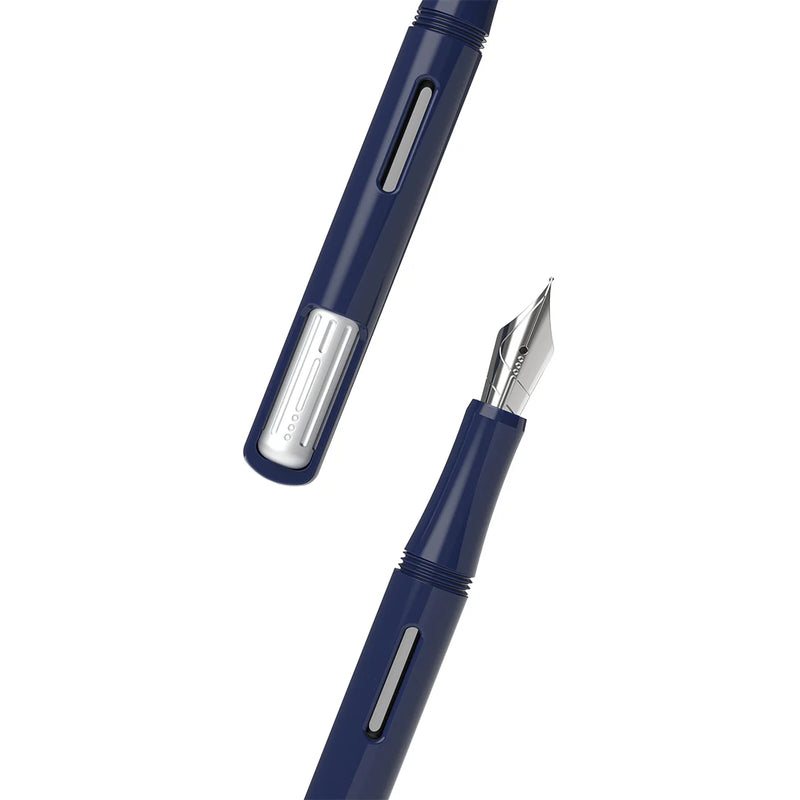 Endless Captiva Fountain Pen - Deep Ocean Chrome