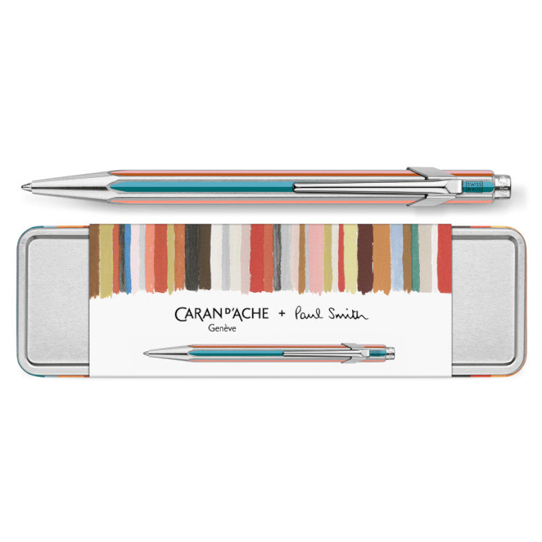 Caran d'Ache x Paul Smith 849 Ballpoint Pen - Silver, 5th Edition