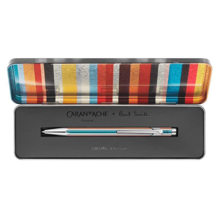 Caran d'Ache x Paul Smith 849 Ballpoint Pen - Silver, 5th Edition