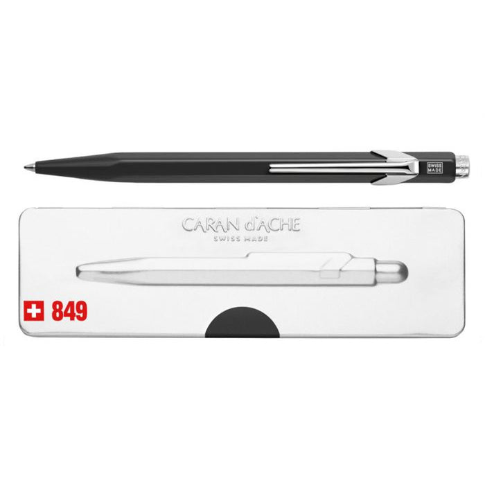 Caran d'Ache 849 Bille Ballpoint Pen - Matte Black