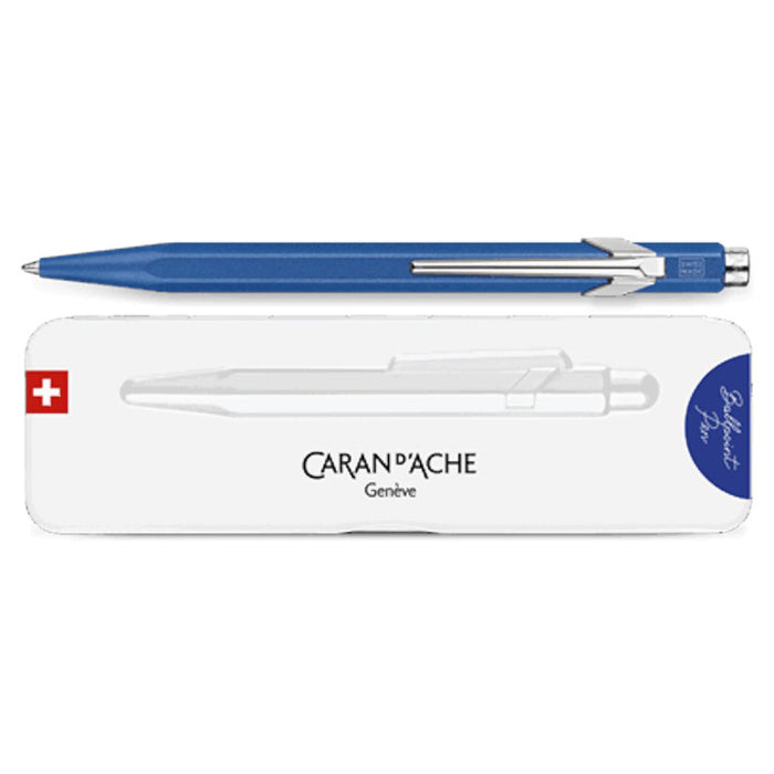 Caran d'Ache 849 Bille Colormat-X Ballpoint Pen - Blue