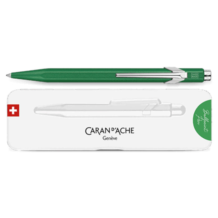 Caran d'Ache 849 Bille Colormat-X Ballpoint Pen - Green