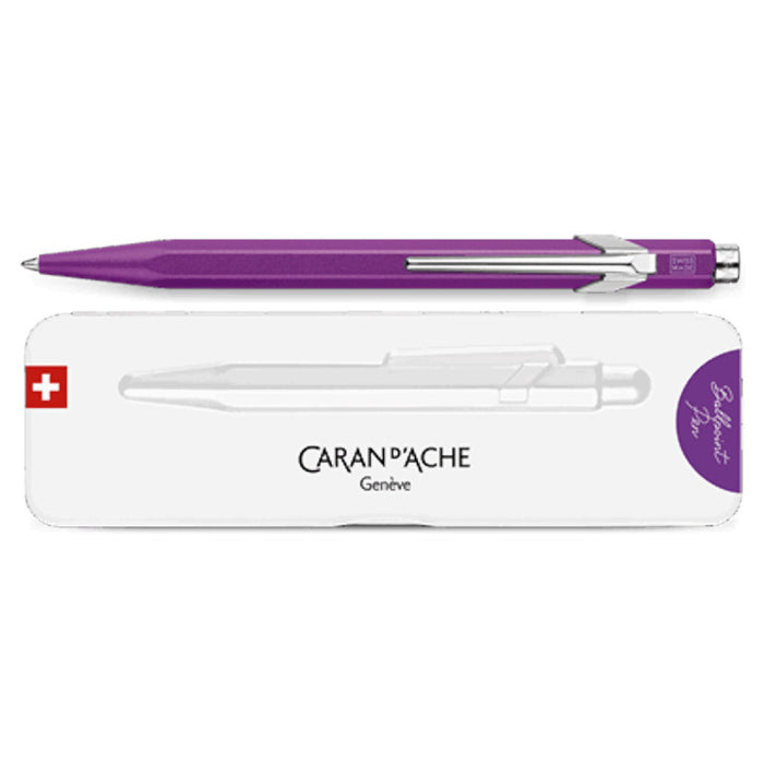 Caran d'Ache 849 Bille Colormat-X Ballpoint Pen - Violet