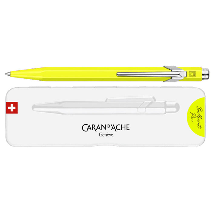 Caran d'Ache 849 Fluo Ballpoint Pen - Fluo Yellow