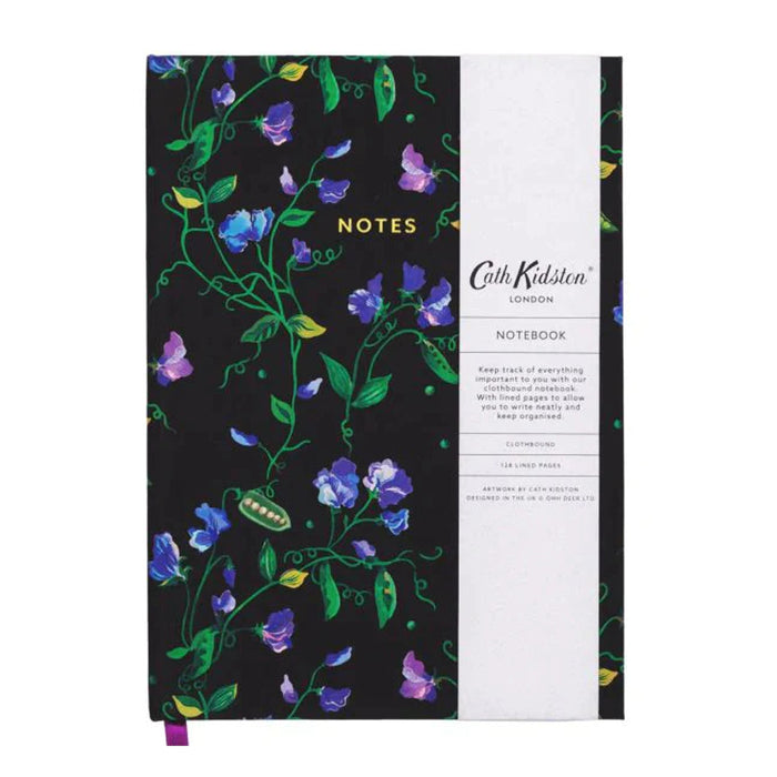 Cath Kidston A5 Cloth Notebook - Sweet Pea