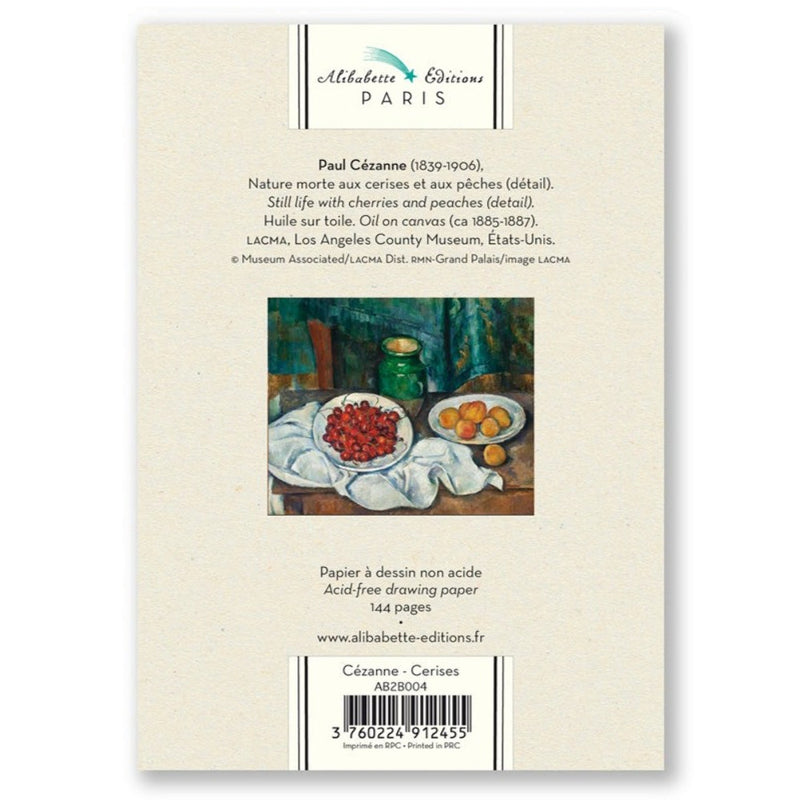 Alibabette Editions B6 Pocket Sketchbook - Cezanne Cerises