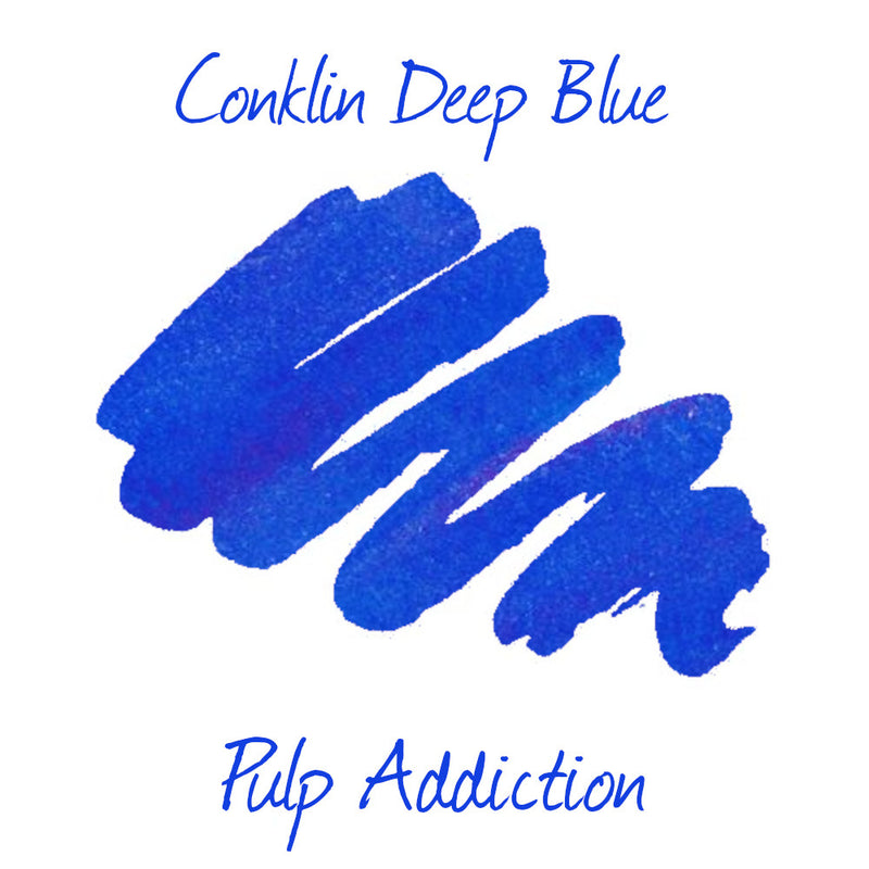 One Deep Ink Conklin Deep Blue Ink - 2ml Sample — Pulp Addiction