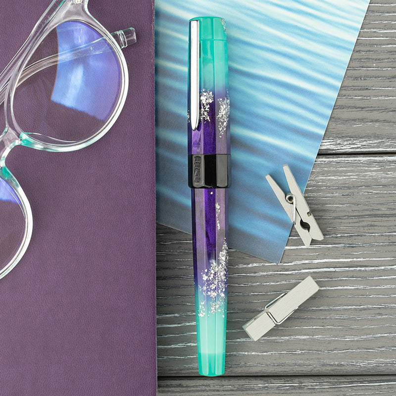 BENU Euphoria Fountain Pen - Ocean Breeze (Glow-In-The-Dark)