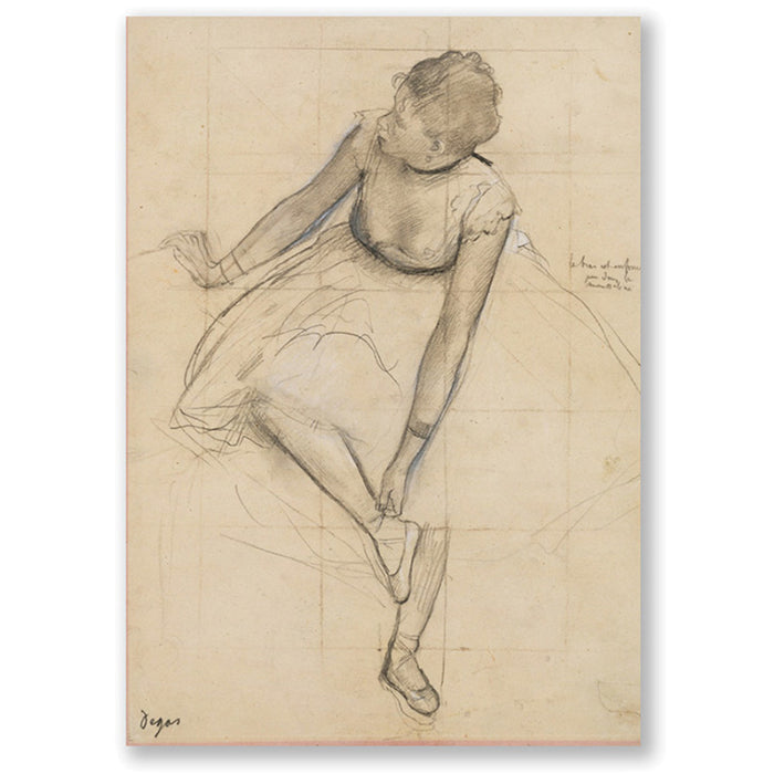 Alibabette Editions B6 Pocket Sketchbook - Degas Danseuse