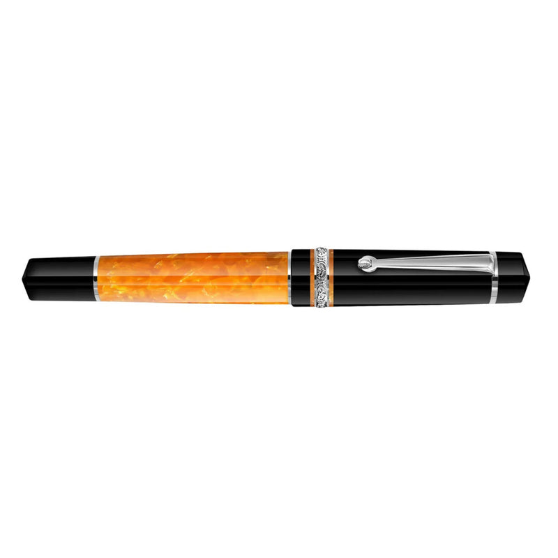 Delta DV 2.0 Premiere Fountain Pen - Palladium Trim
