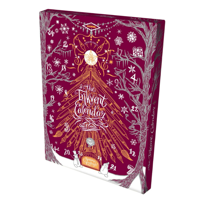 Diamine 2026 Inkvent Calendar - Burgundy Edition [PRE-ORDER STARTS 2ND JULY]