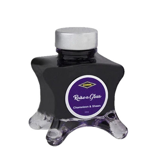 Diamine Purple Edition Ink - Raise a Glass Chameleon & Sheen