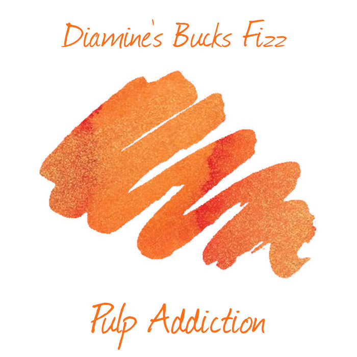 Diamine Purple Edition Ink - Bucks Fizz Chameleon