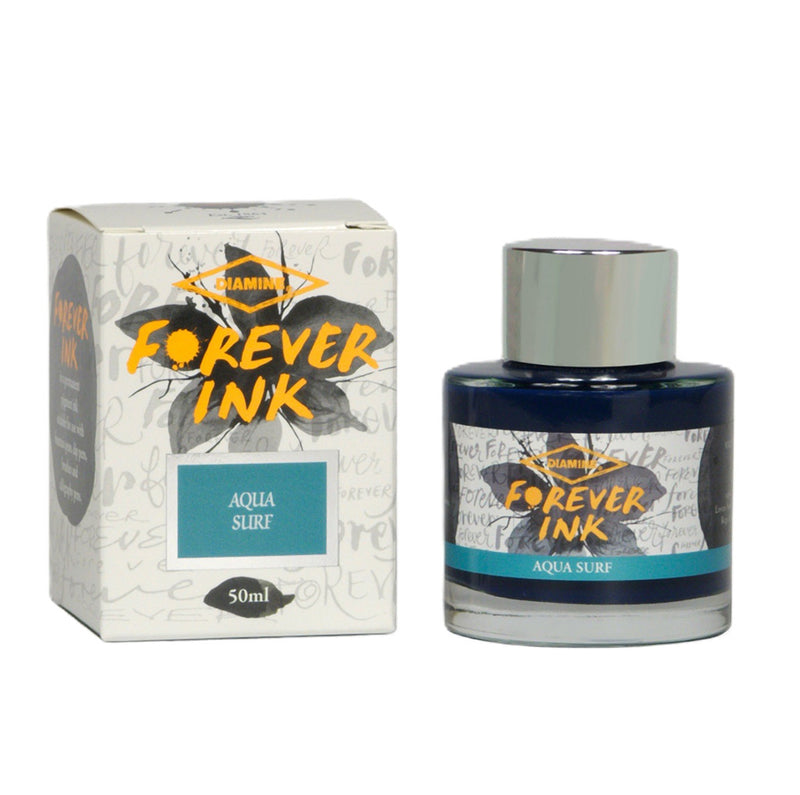 Diamine Forever Ink Fountain Pen Ink - Aqua Surf 50ml