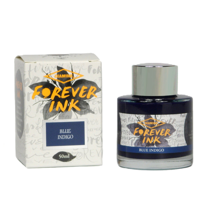 Diamine Forever Ink Fountain Pen Ink - Blue Indigo 50ml