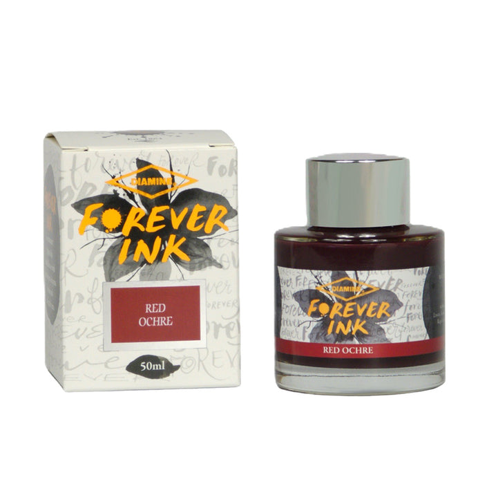 Diamine Forever Ink Fountain Pen Ink - Red Ochre 50ml