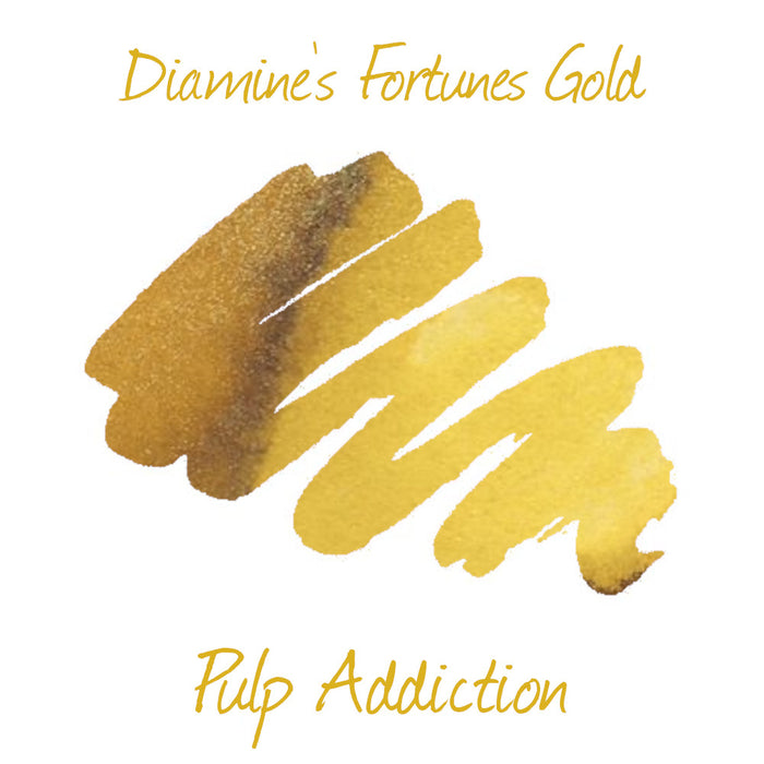 Diamine Purple Edition Ink - Fortunes Gold Chameleon
