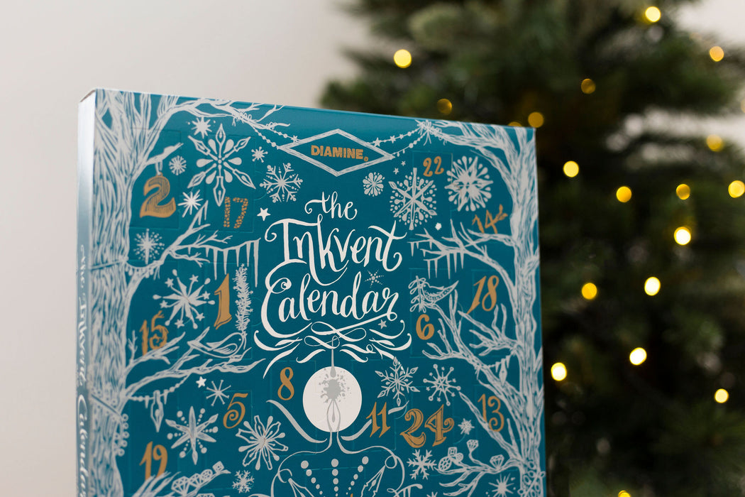 Diamine 2025 Inkvent Calendar - Teal Edition